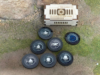 Star Wars Legion Order Tokens - Acrylic