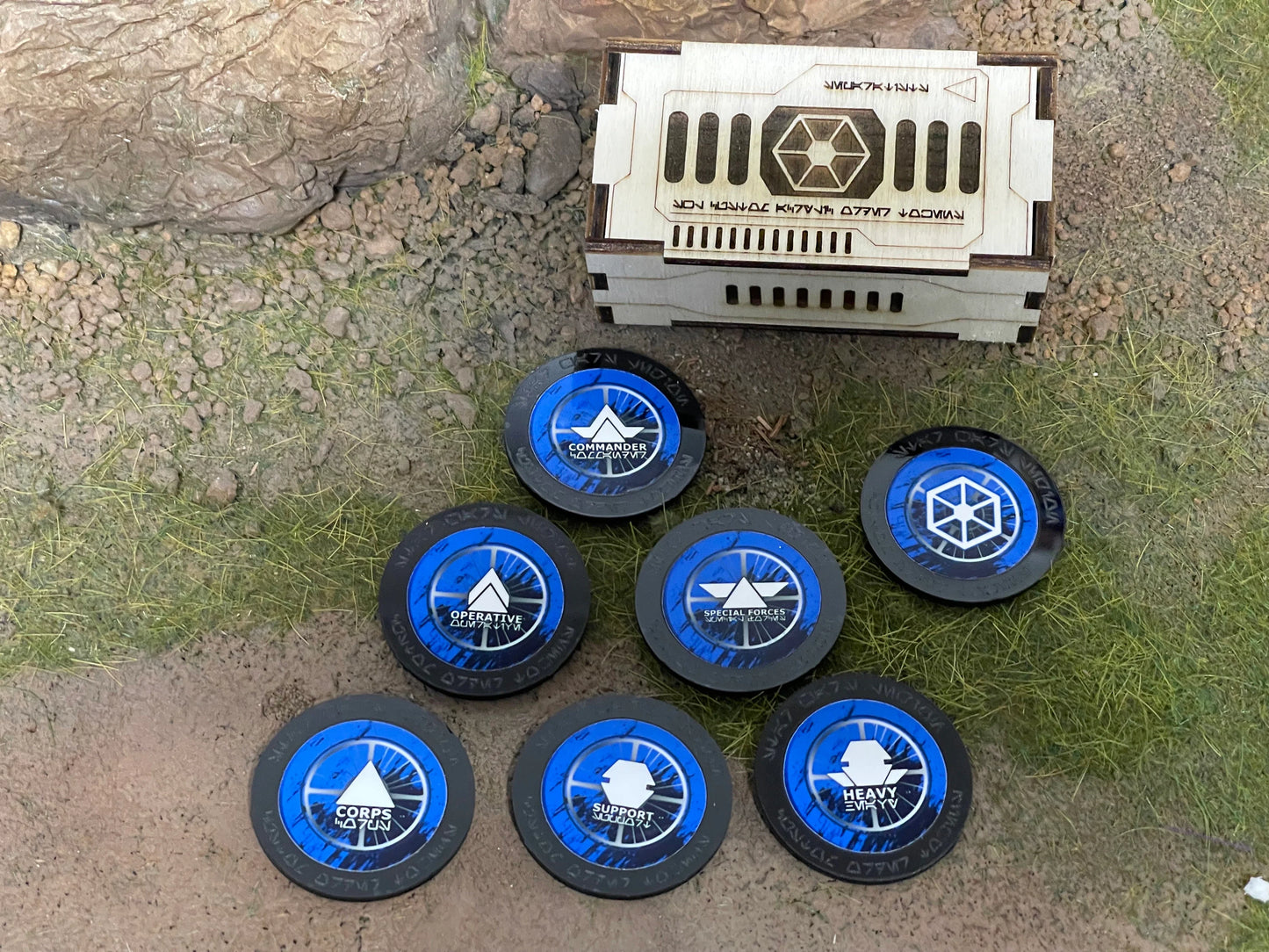 Star Wars Legion Order Tokens - Acrylic
