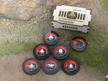 Star Wars Legion Order Tokens - Acrylic